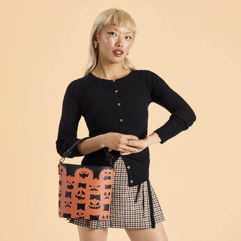 Loungefly Jack-o'-Lantern Glow Crossbody Bag, Image 2